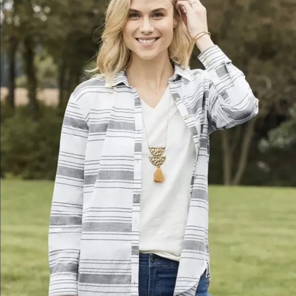 NWT Womens MATILDA JANE Choose Your Path/gaines Made Ready Top S Small